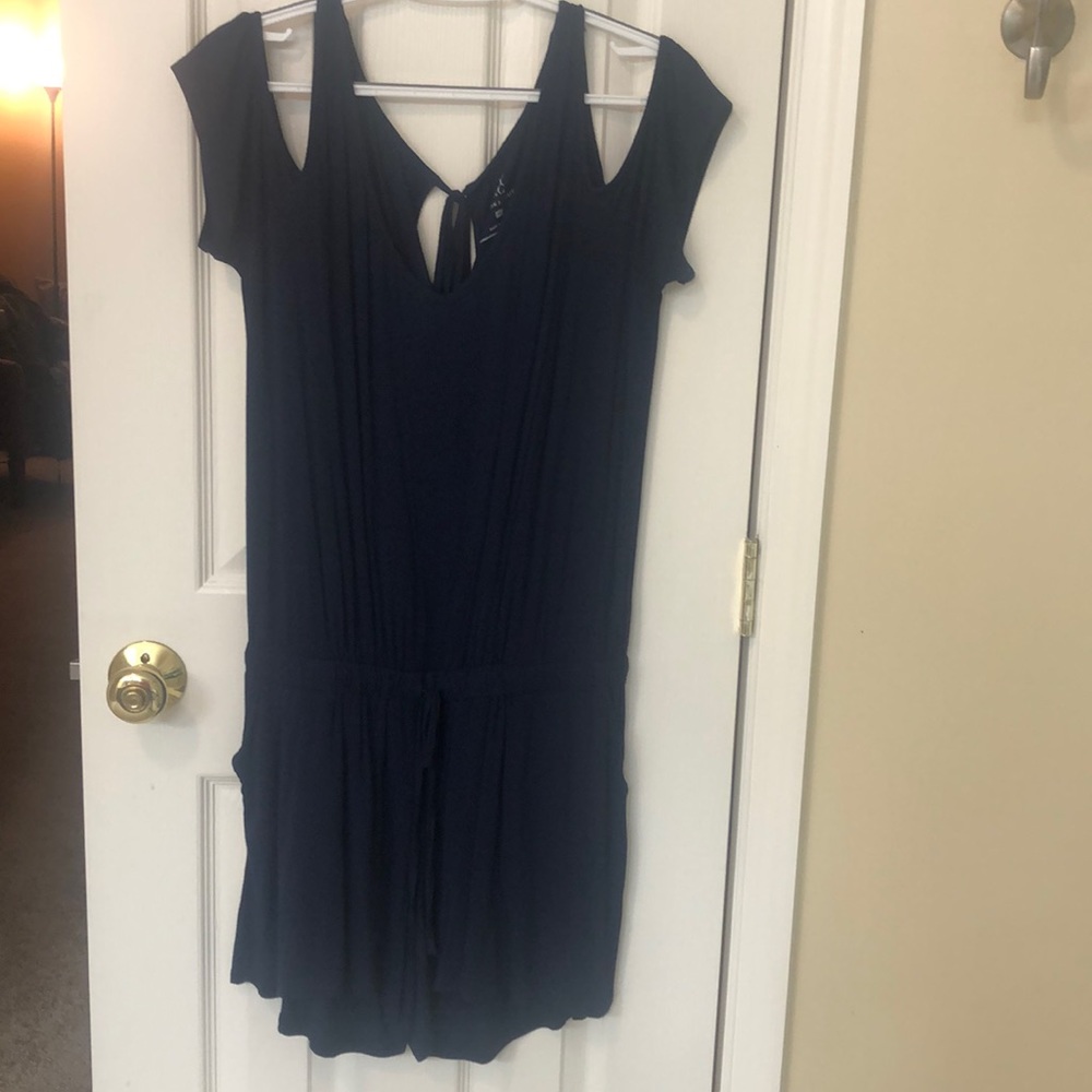 Navy romper